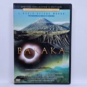 Baraka Special Collector's Edition DVD Ron Fricke 70mm Widescreen Documentary